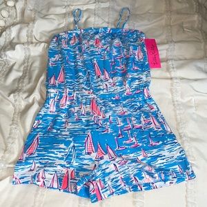 NWT. Girls Lilly Pulitzer romper